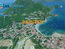 Tablet Screenshot of les-saintes.com